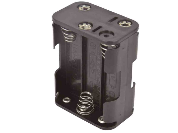 RS PRO AA Battery Holder, Solder Tag Contact