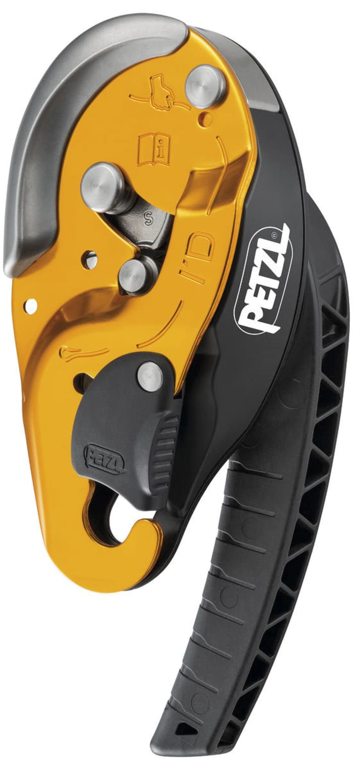 Petzl D020AA00 Self-Braking Descender Aluminium, Nylon, Stainless Steel