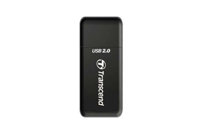 Transcend USB 2.0 Micro SD Card Reader for MicroSD, SD Memory Cards
