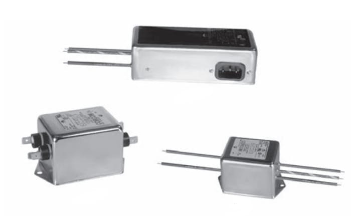 TE Connectivity, Corcom Q 6 A 250V ac 50/60 Hz, Flange RFI Filter, Fast-On 1 Phase