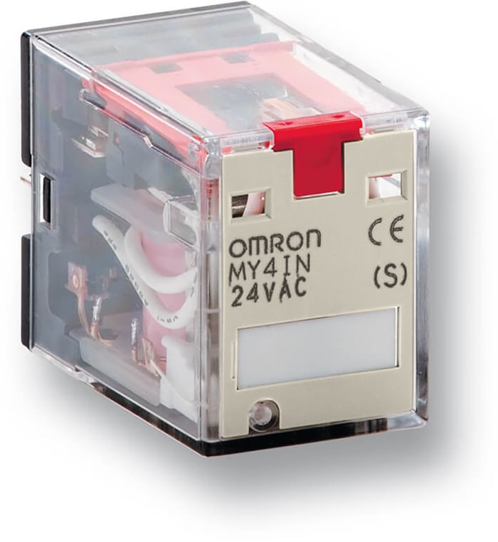 Omron Plug In Power Relay, 220 → 240V ac Coil, 5A Switching Current, DPDT