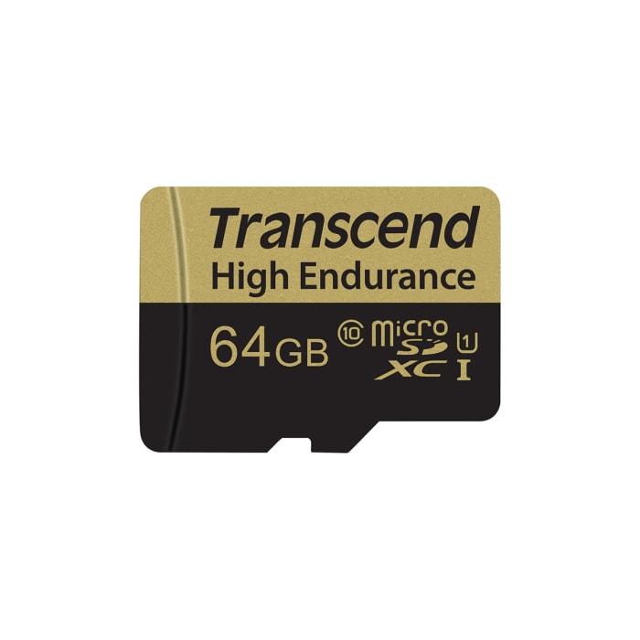 Transcend 64 GB MicroSDHC, MicroSDXC Micro SD Card, Class 10, UHS-I U1