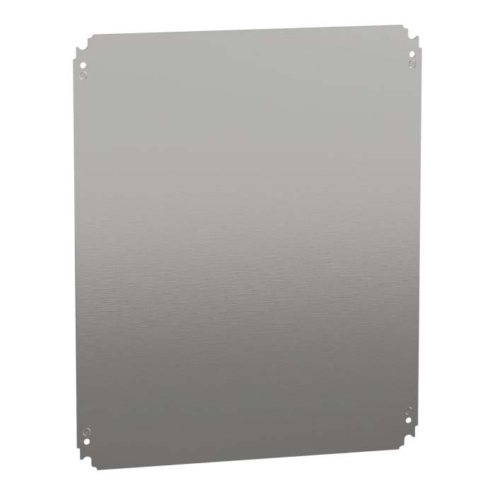 Schneider Electric PanelSeT Series Galvanised Steel Mounting Plate, 2mm H, 550mm W, 450mm L for Use with Spacial CRN,
