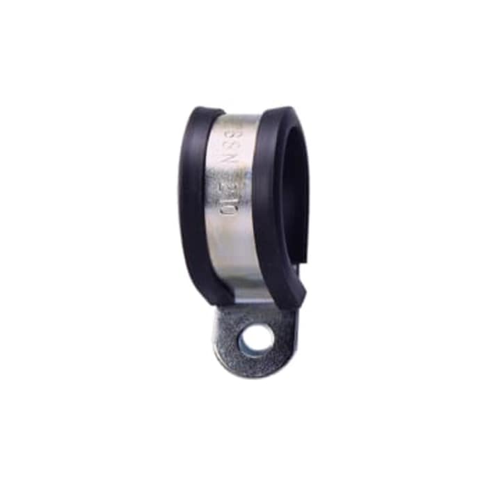 RS PRO | RS PRO Black Plated Steel Cable Clip, 20 mm Max. Bundle Screw ...