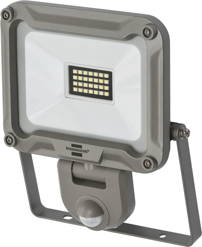 brennenstuhl JARO, Security Floodlight, 28 LED, 20 W, 1870 lm, IP44, IP65 PIR, 220 → 240 V ac