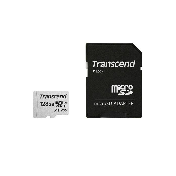 TS128GUSD300S-A Transcend Transcend 128 GB MicroSD Micro SD Card
