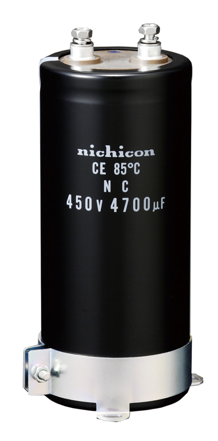 LNC2W472MSEG Nichicon Nichicon 4700μF Electrolytic Capacitor 450V dc