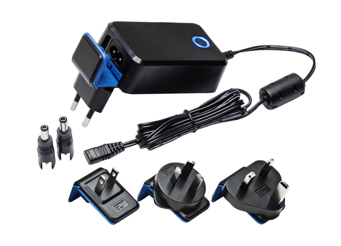 Mascot 12W Plug-In AC/DC Adapter 6V dc Output, 2A Output