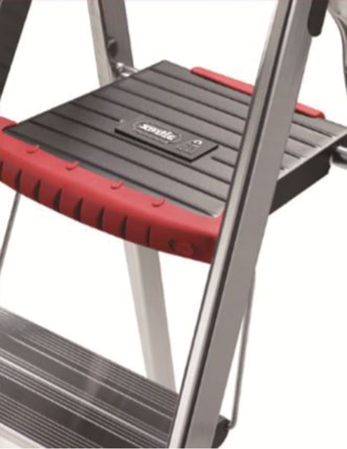 RS PRO | RS PRO Aluminium 3 steps Step Ladder, 0.616m platform height ...