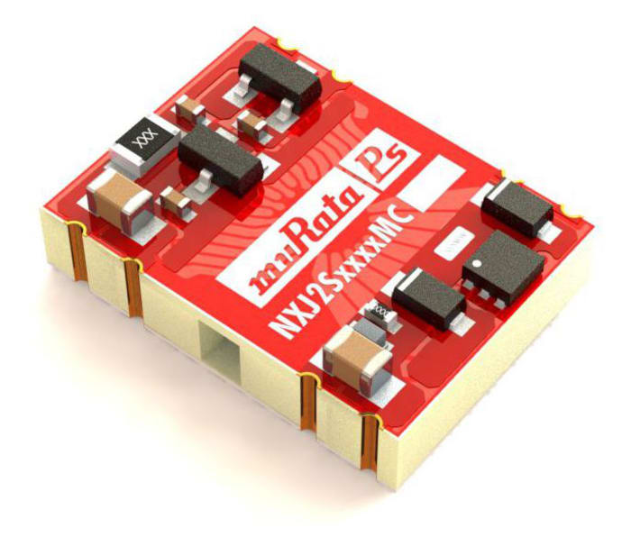 Murata Power Solutions NXJ2 DC-DC Converter, 5V dc/ 400mA Output, 4.5 → 5.5 V dc Input, 2W, Surface Mount, +85°C