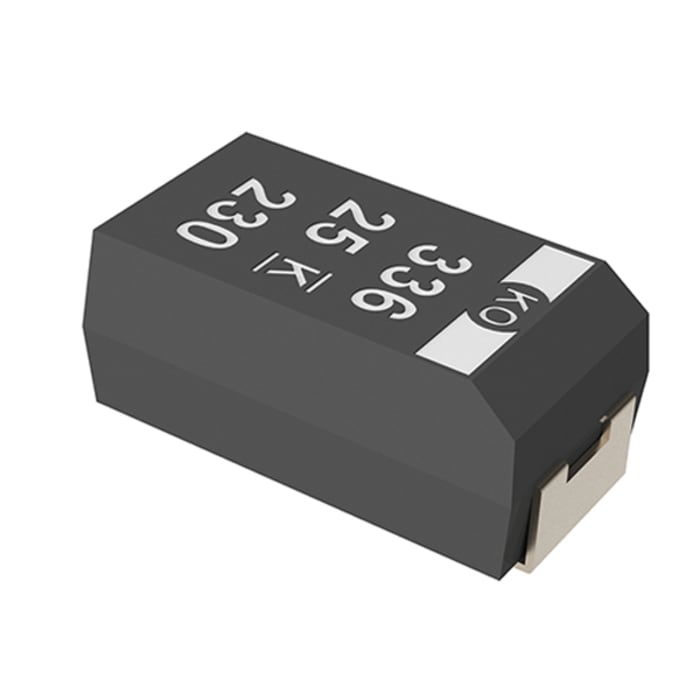 KEMET 68μF Surface Mount Polymer Capacitor, 16V dc