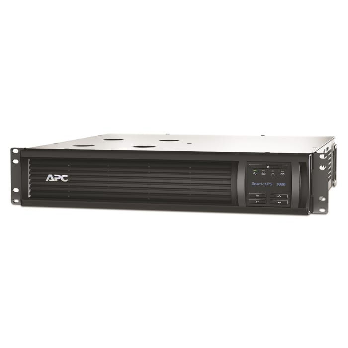APC 160 → 286V Input Rack Mount Uninterruptible Power Supply, 1000VA (700W), Smart-UPS SMT