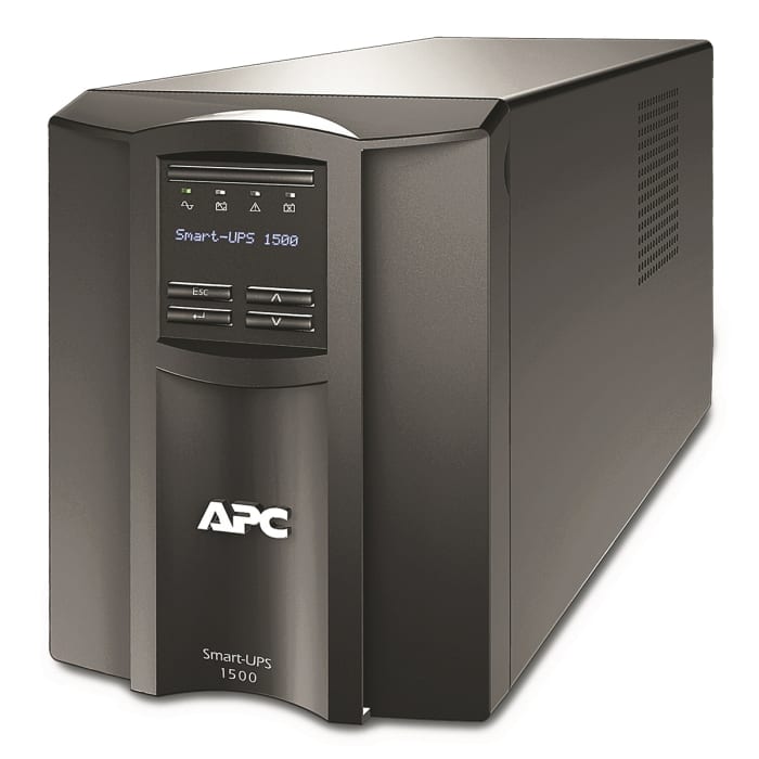 APC 160 → 286V Input Stand Alone Uninterruptible Power Supply, 1500VA (1kW), Smart-UPS SMT
