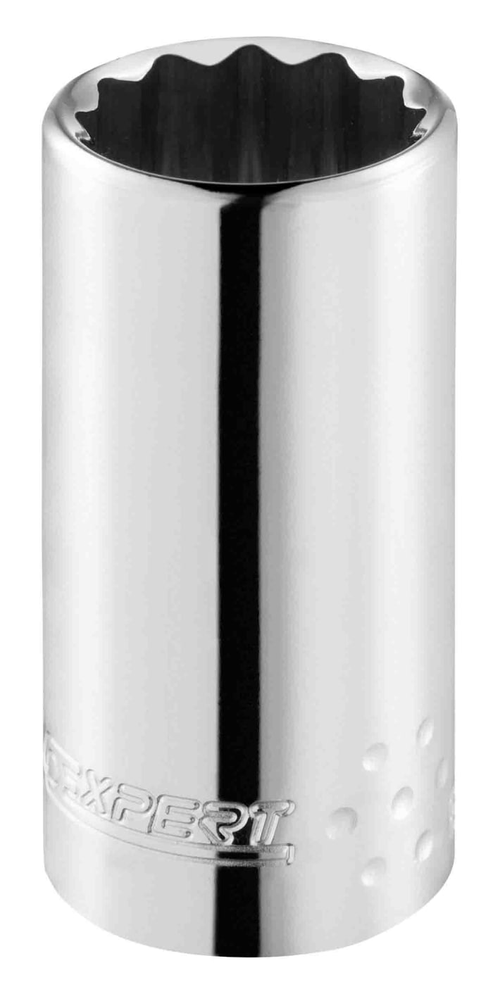 Douille Expert by Facom, 12 pans, 1/2 pouce, Métrique