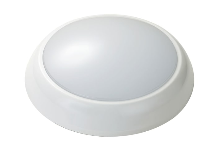 Hublot luminaire, RS PRO LED 18 W 220→ 240 V c.a. IP54 Polycarbonate, Forme Rond,
