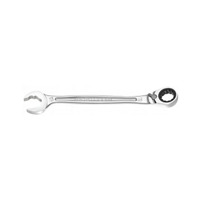 Facom Combination Ratchet Spanner, 19mm, Metric, Double Ended, 247 mm Overall