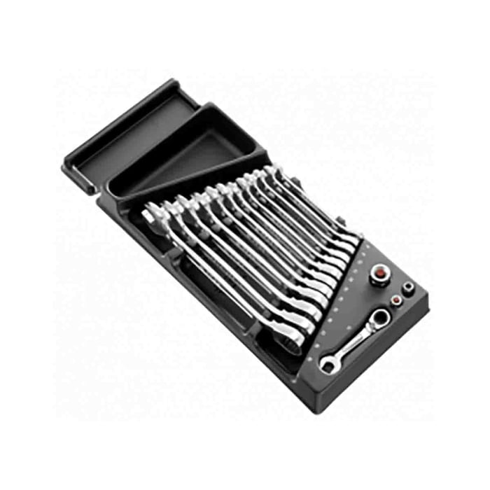 Facom 14-Piece Spanner Set, 8.0 mm, 9.0 mm, 10.0 mm, 11.0 mm, 12.0 mm, 13.0 mm, 14.0 mm, 15.0 mm, 16.0 mm, 17.0 mm,