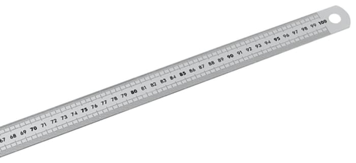 Facom 1m Stainless Steel Metric Ruler