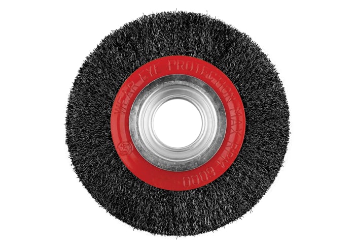 RS PRO Steel Bevelled Abrasive Brush, 178mm Diameter