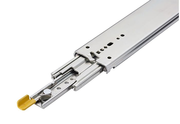 Roulement pour tiroir Fermeture automatique Accuride, Finition Plaqué Zinc 812.8 mm, Charge 227kg
