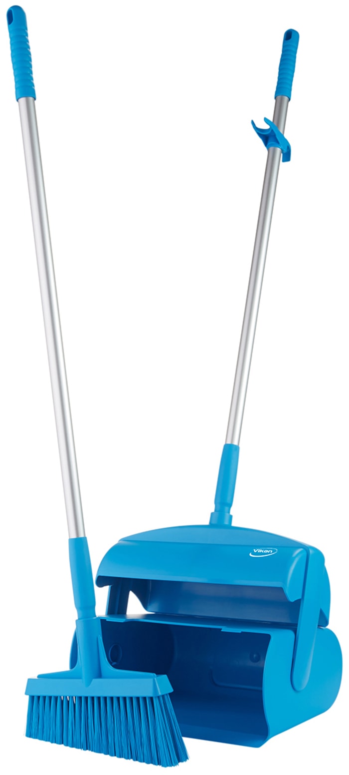 Vikan Blue Dustpan & Brush