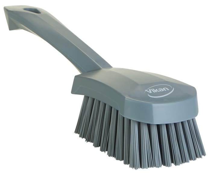 Grey Hard Bristle Brushes, For Cleaning