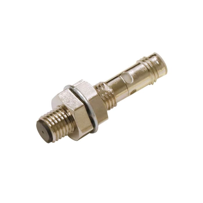 Omron Inductive Threaded Barrel Proximity Sensor, M8, 2 mm Detection, PNP NO, 10 → 30 V dc