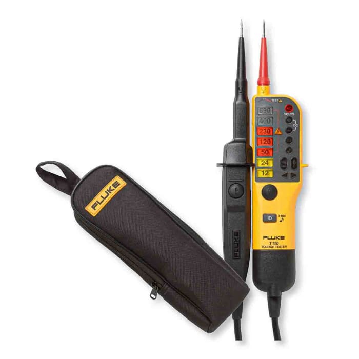 Comprobador de tensión Fluke T110, hasta 690V ac/dc, prueba de continuidad, IP64, CAT III 690V