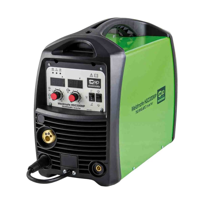 Equipo de soldadura homogénea por arco SIP HG2300MP, 230V, 20 → 200A, para electrodo hasta 4mm