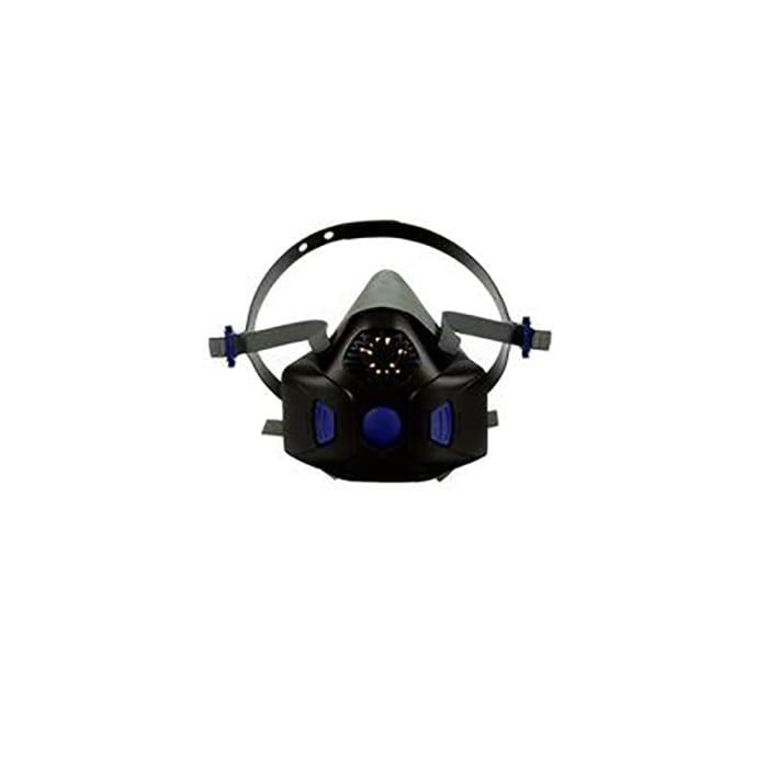 3M HF-800SD Series Half-Type Respirator Mask with Replacement Filters, Size Small