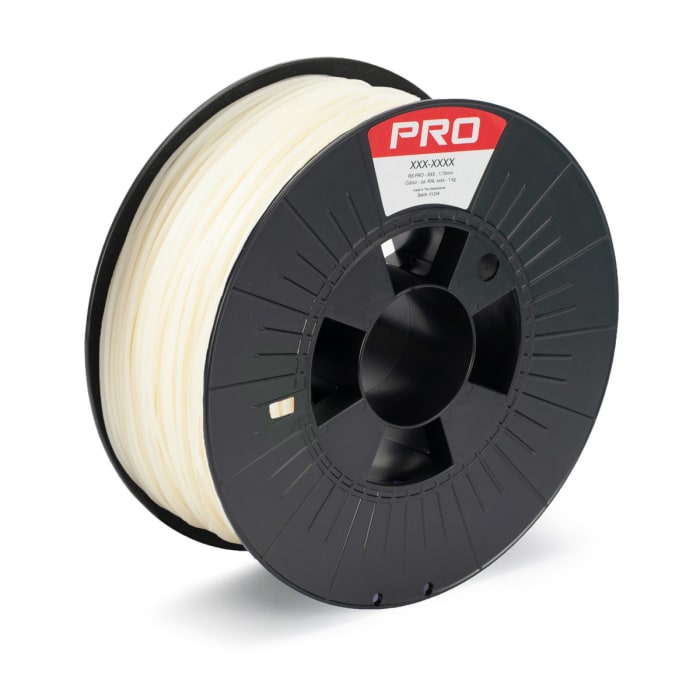 RS PRO 1.75 mm Natural Polyvinyl Alcohol 3D Printer Filament, 1 kg