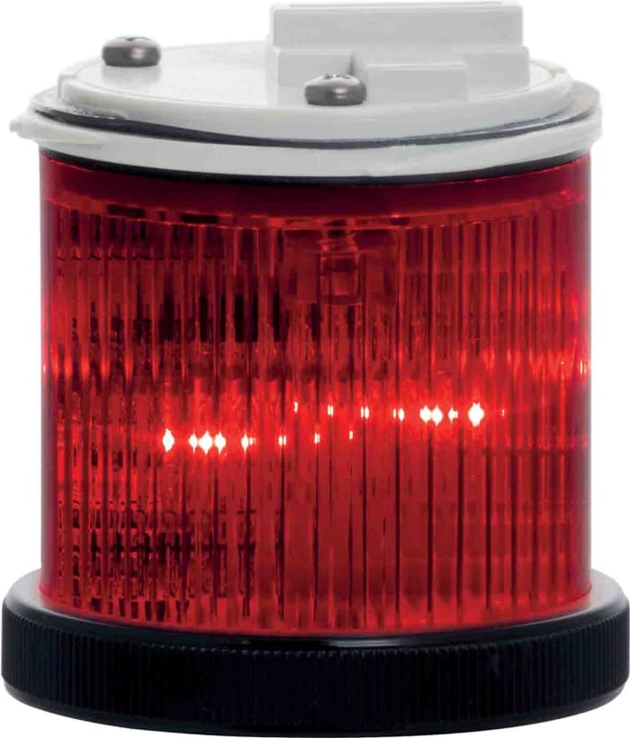 RS PRO Red Multiple Effect Beacon Unit, 24 V ac/dc, LED Bulb, AC, DC, IP66