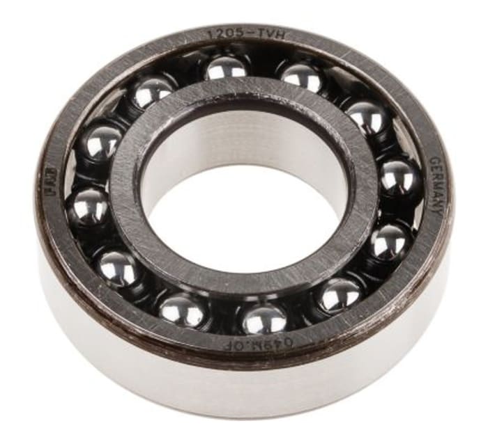 FAG 1205 TVH C3 Self Aligning Ball Bearing Open Type End Type 25mm I.D 52mm O.D