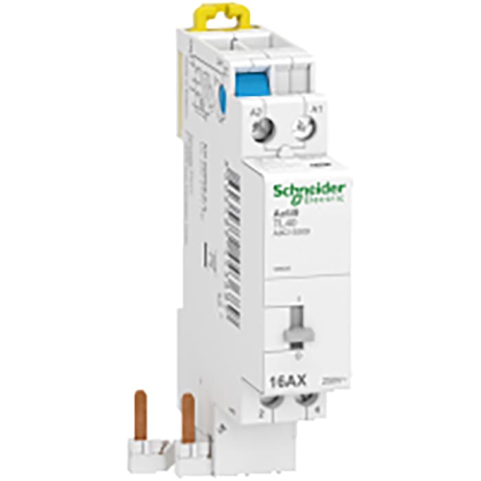 Relais de puissance Schneider Electric, 2 NO, bobine 230V c.a. Rail DIN
