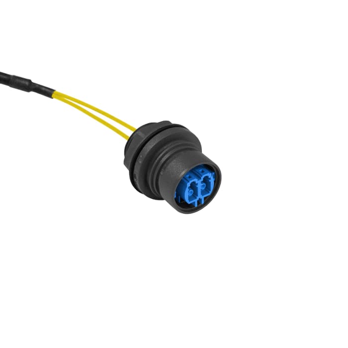 01 M, OS1 Single Mode, Cabled, Rear pane