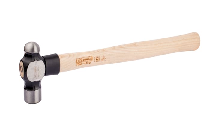 RS PRO | RS PRO Steel Head Ball-Pein Hammer with Ash Wood Handle, 16 oz ...