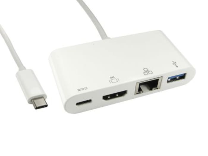 RS PRO USB C to HDMI Adapter, USB 3.1, 1 Supported Display(s)