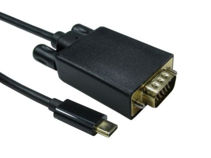 Kabel adaptéru, počet zobrazení: 1, 1080p, typ USB: USB C, video připojení: VGA, standard: USB 3.1