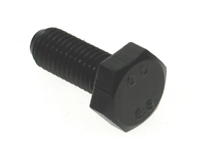 RS PRO Plain Steel, Hex Bolt, M8 x 16mm