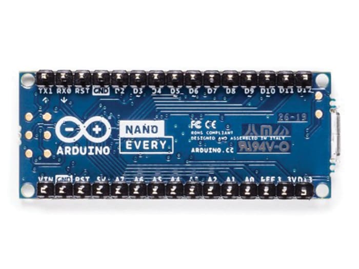 ABX00033 Arduino Arduino Nano Every with headers 192-7590 RS  Components