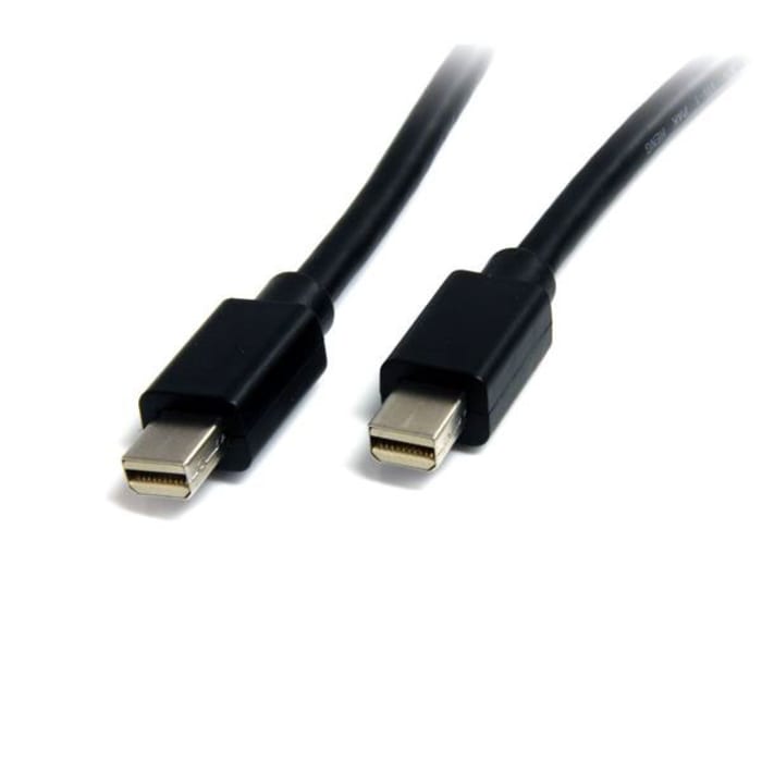 StarTech.com Male Mini DisplayPort to Male Mini DisplayPort, PVC Cable, 4K @ 60 Hz, 1m