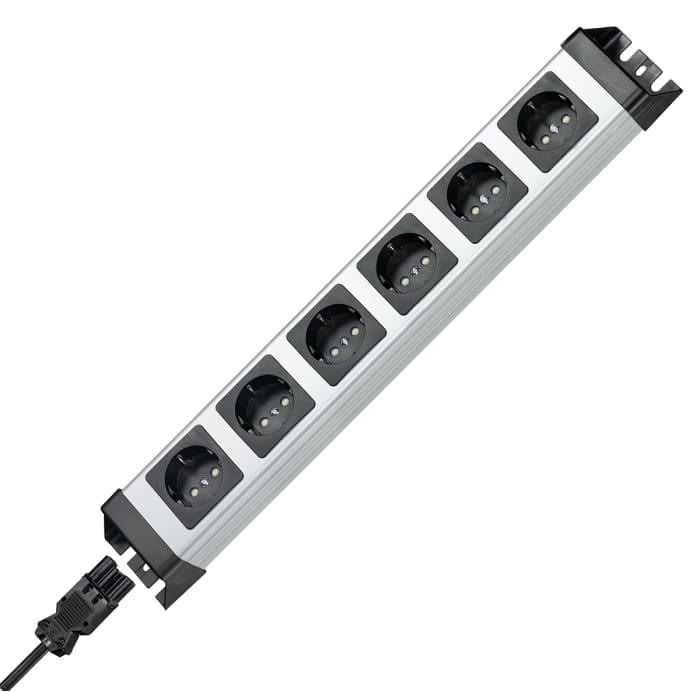 229420012 Kopp | Kopp 6 Socket Schuko Socket, 250V, IP20 | 193