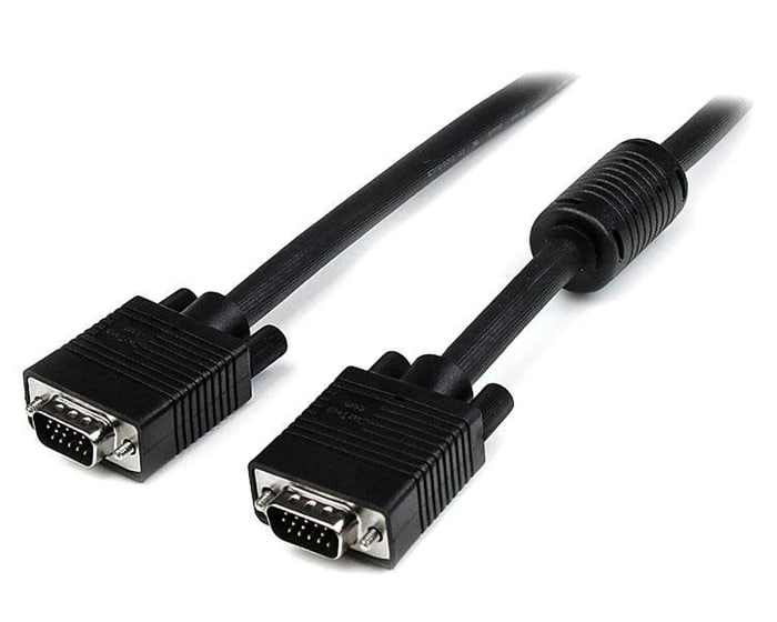 Cable VGA StarTech.com de color Negro, con. A: VGA macho, con. B: VGA macho, long. 30m