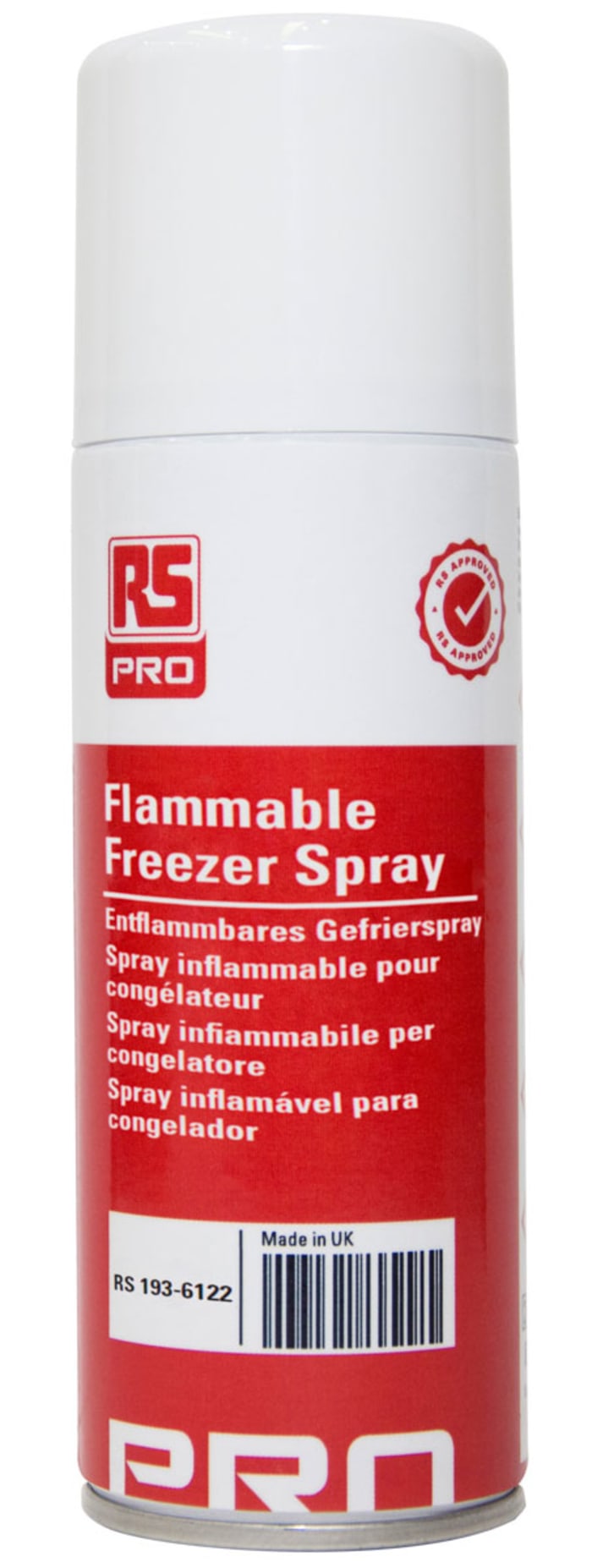 RS PRO 400 ml Aerosol Freeze Spray, -45°C