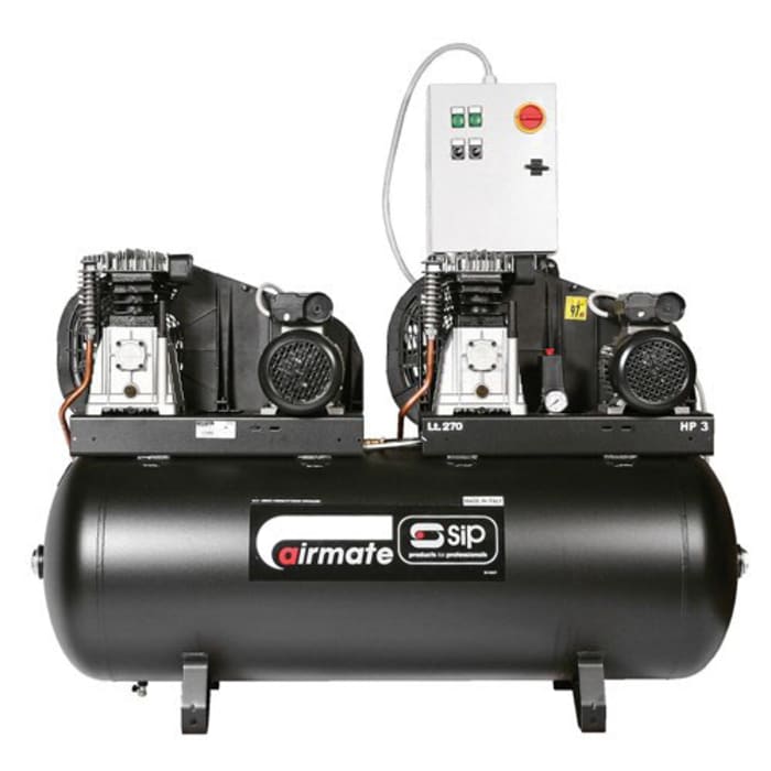 5251 SIP SIP 270L Air Compressor, 10bar, 170kg 1938708 RS Components