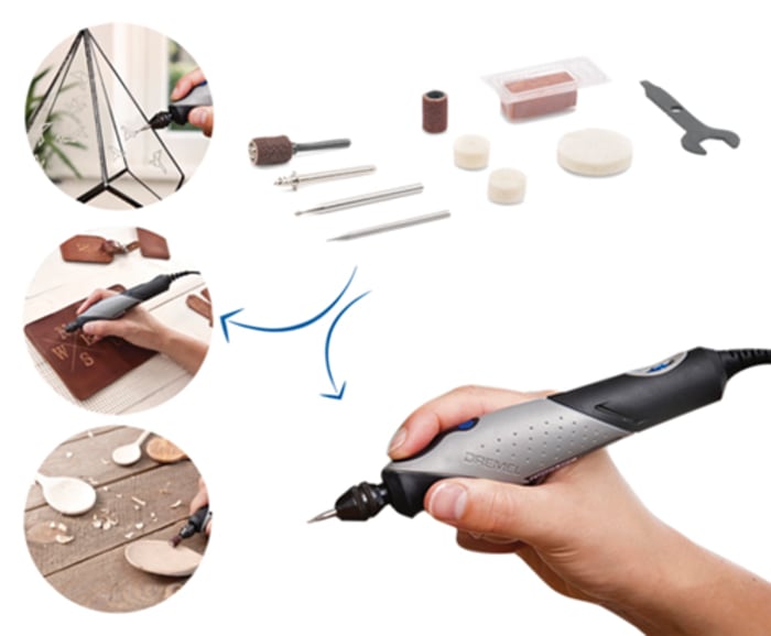 Dremel Corded Engraving Tool, Euro Plug