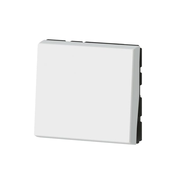 Module d'insertion d'interrupteur Legrand série Mosaic Blanc, 2 pôle(s) , 10A
