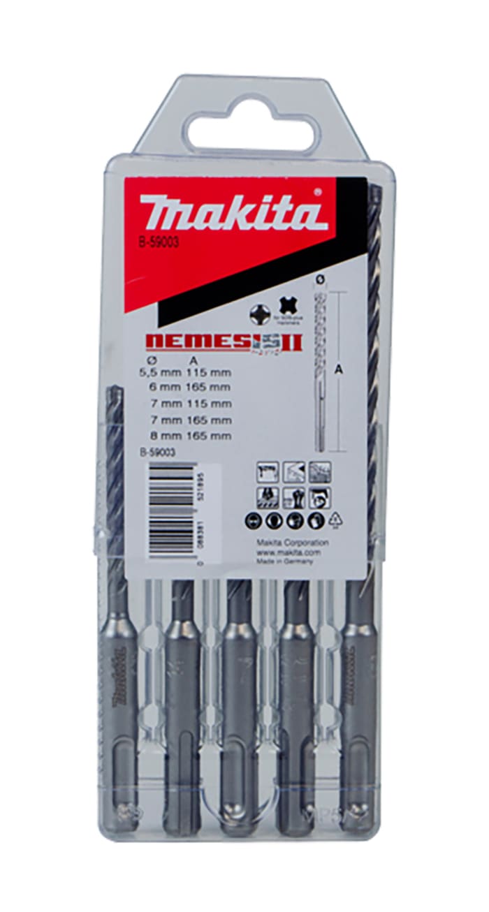 Makita sds new arrivals drill bits