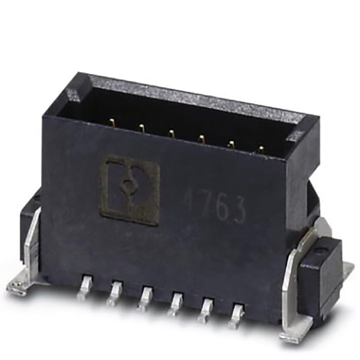Phoenix Contact FP 1.27/ 68-MV Series Surface Mount PCB Header, 68 Contact(s), 1.27mm Pitch, 2 Row(s), Shrouded
