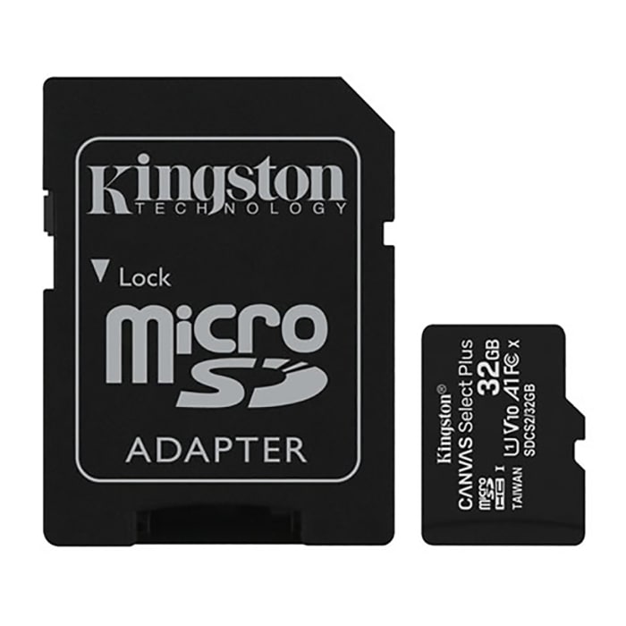 Kingston 32 GB MicroSD Micro SD Card, Class 10, UHS-I